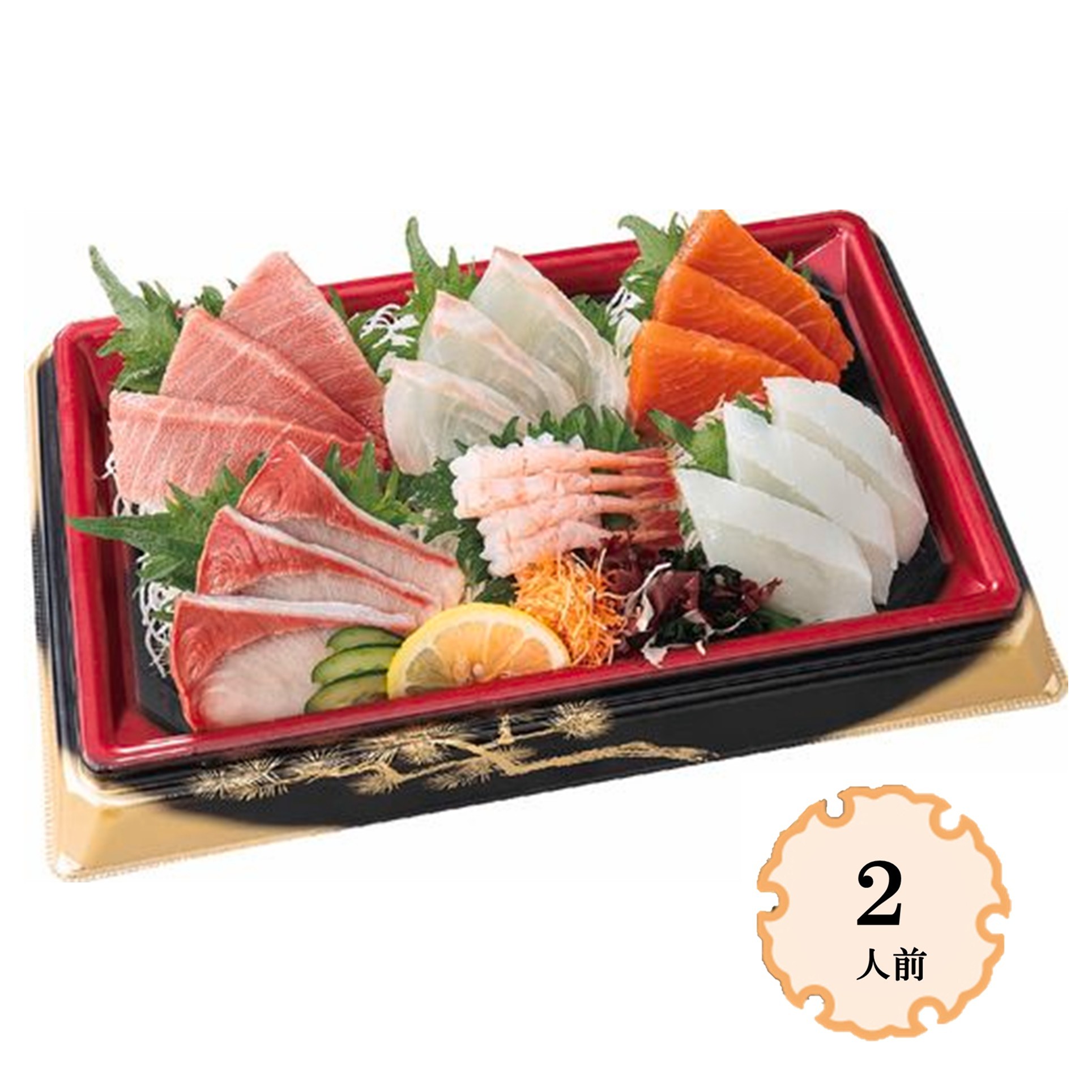 刺身盛合せ(とろ入)6点 2人前 商品サムネイル